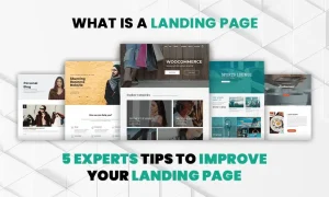 What is a landing Page,5 Experts Tips to Improve Your landing page
