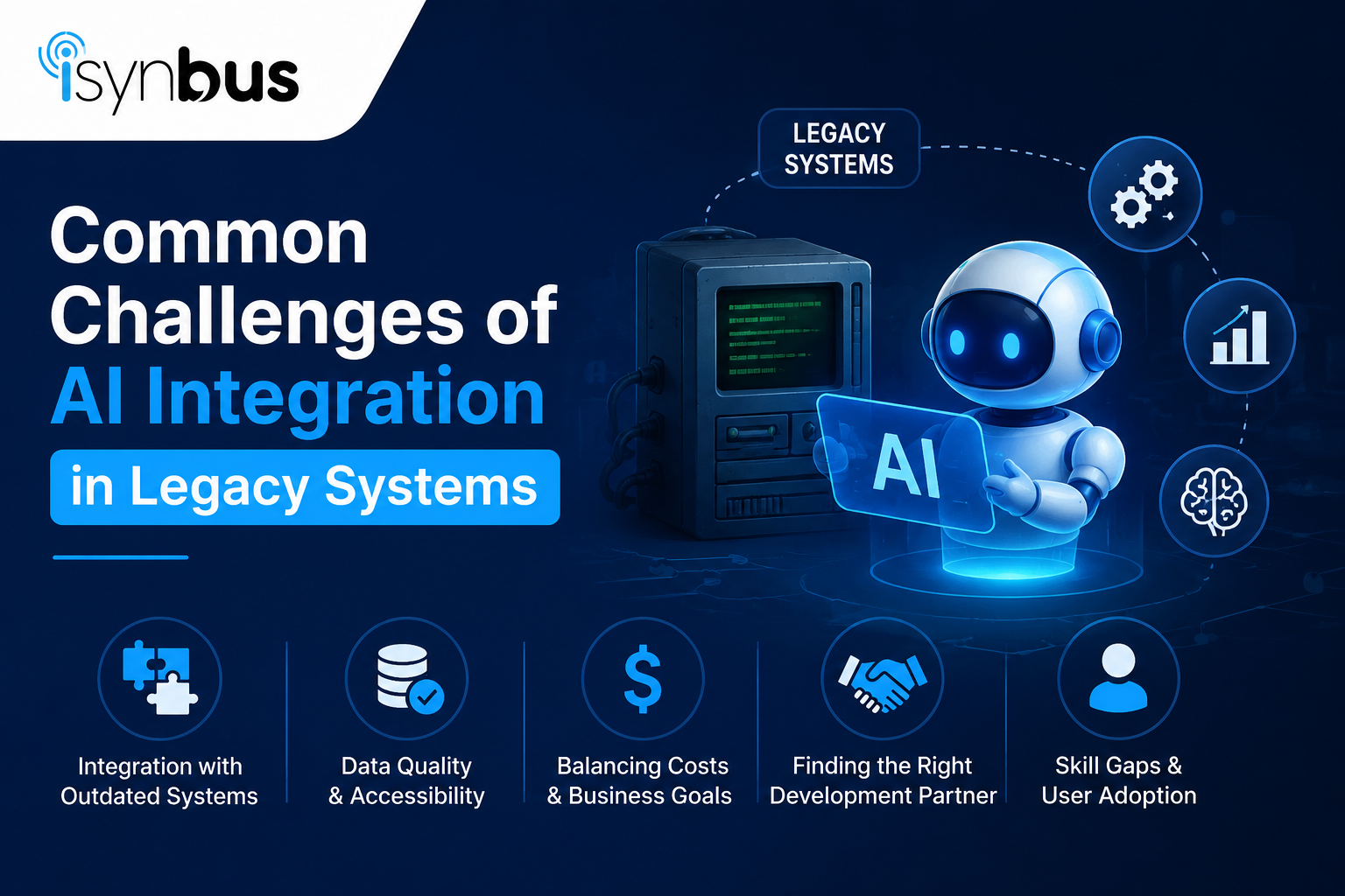 Common Challenges of AI Integration in Legacy Systems